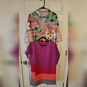 SHEIN Colorful Floral Dresses  - Small